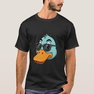 Duck Pet Funny Farm Animal Cool Shades Summer Sun T-Shirt
