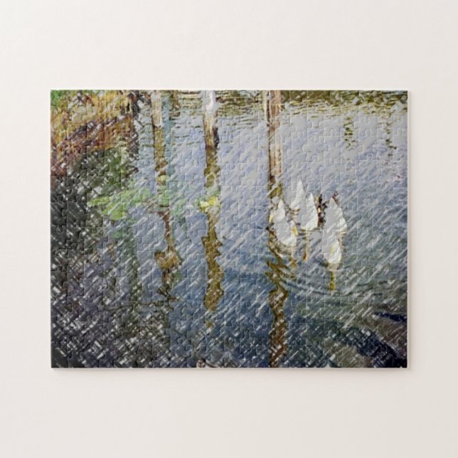 Duck Photography Art Jigsaw Puzzle (Horizontal)
