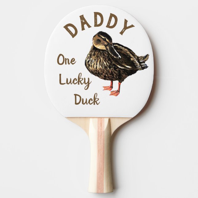 Duck Ping Pong Paddle (Front)