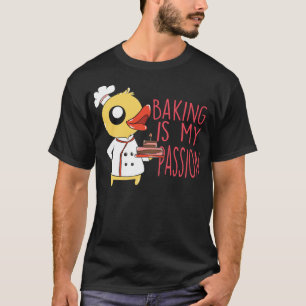Duck pirate ship doughnut kitchen T-Shirt