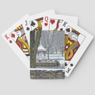 Duck Pond at Ste. Marie Du Lac Playing Cards