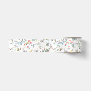 Duck pond Ribbon Satin Ribbon