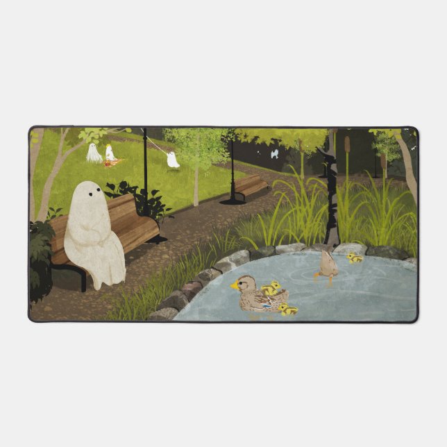 Duck Pond - Summer Desk Mat (Front)