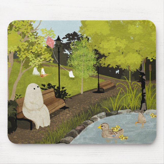 Duck Pond - Summer Mouse Mat (Front)