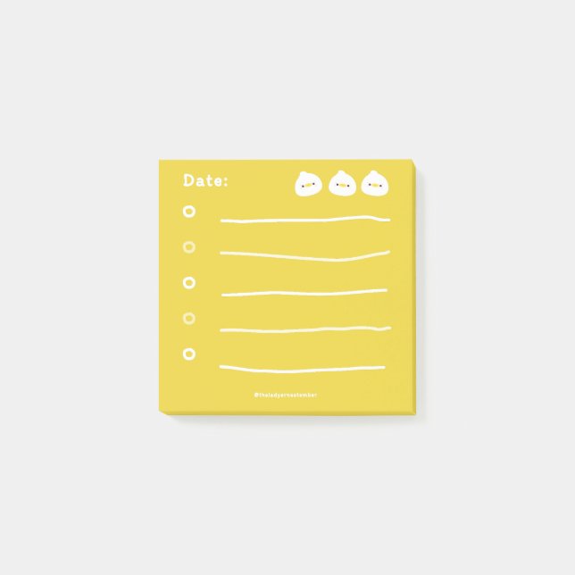 Duck Post-it Notes (Front)