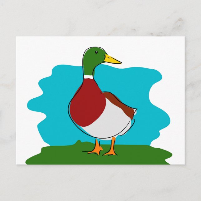 Duck Postcard (Front)