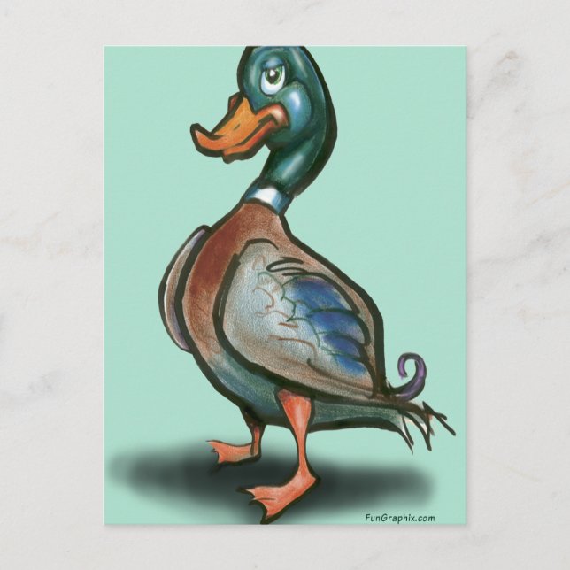 Duck Postcard (Front)