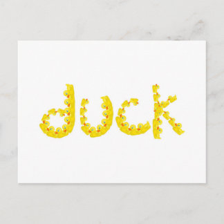 Duck Postcard