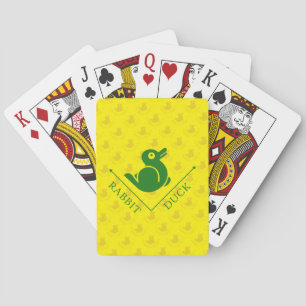 Duck Rabbit Illusion Playing Cards