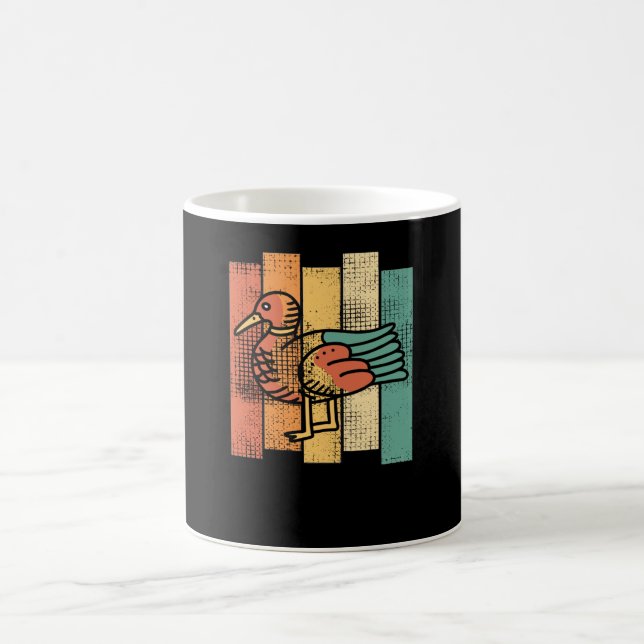 Duck Retro Coffee Mug (Center)