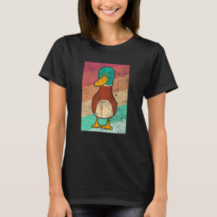 Duck Retro Graphic Duck Whisperer Duck T-Shirt