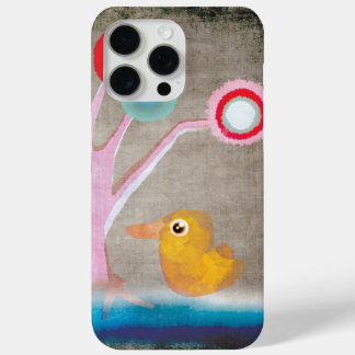 Duck right side of the pink tree Rupydetequila iPhone 15 Pro Max Case