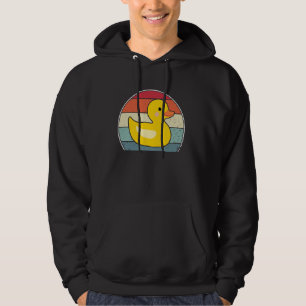 Duck Rubber Vintage Retro Cute Cool for Women Men  Hoodie