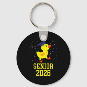 Duck senior 2026 graduate school & college key ring