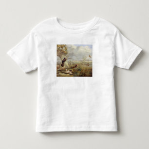Duck Shooting (oil on canvas) Toddler T-Shirt
