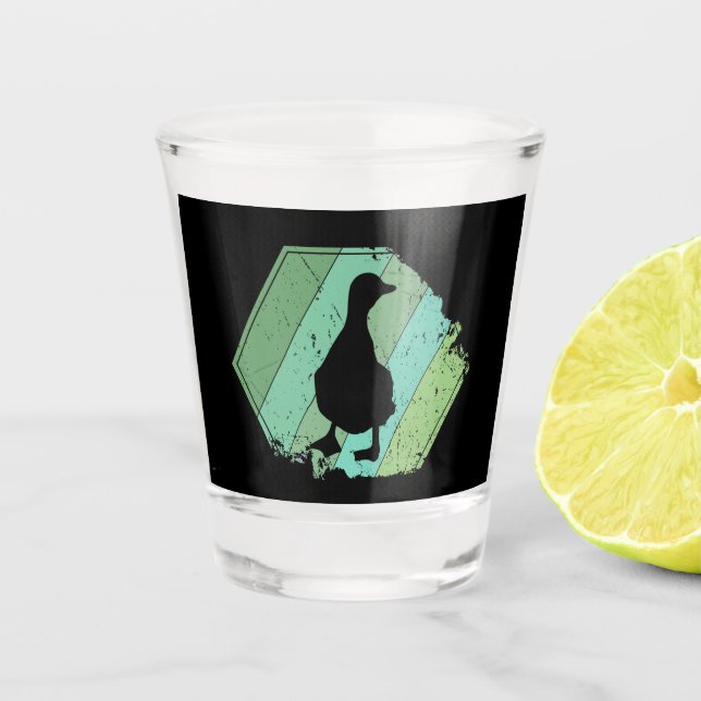 Duck Shot Glass (Front)