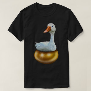 Duck Sitting on a Golden Egg T-Shirt