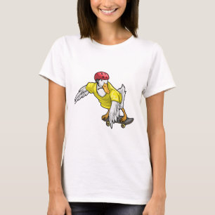 Duck Skater Skateboard T-Shirt