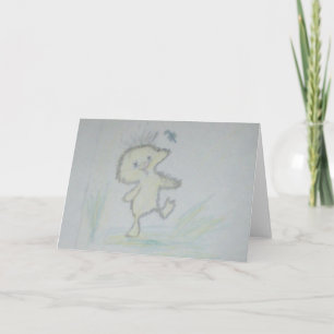 duck sketch card