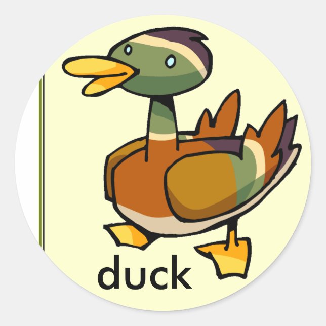 duck sticker (Front)