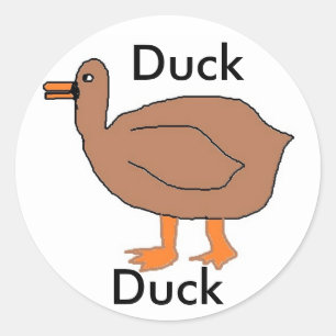 duck, sticker