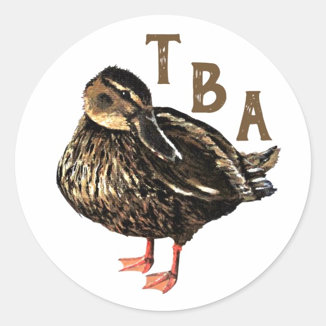 Duck Sticker (Front)