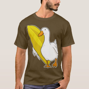 Duck Surfer Surfboard T-Shirt