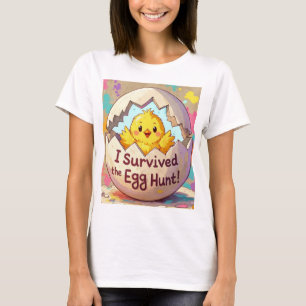 Duck Survived The Easter Egg Hunt T-Shirt