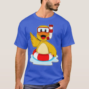 Duck Swimming Lifebuoy T-Shirt