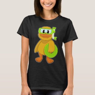 Duck Swimming Snorkel T-Shirt