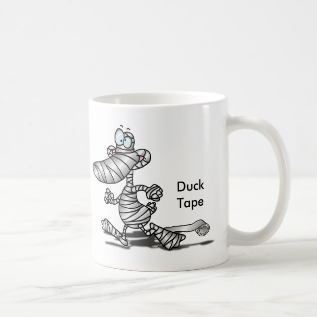 Duck Tape Coffee Mug (Right)