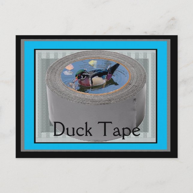 Duck tape postcard (Front)