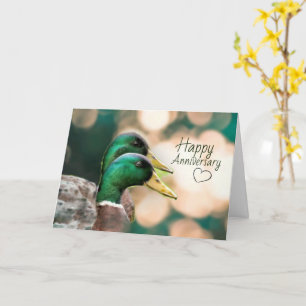 Duck-Themed Anniversary Card