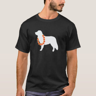 Duck Tolling Retriever Aloha Hawaiian Lei Dog T-Shirt