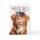 Duck Tolling Retriever Queen Day Funny Birthday