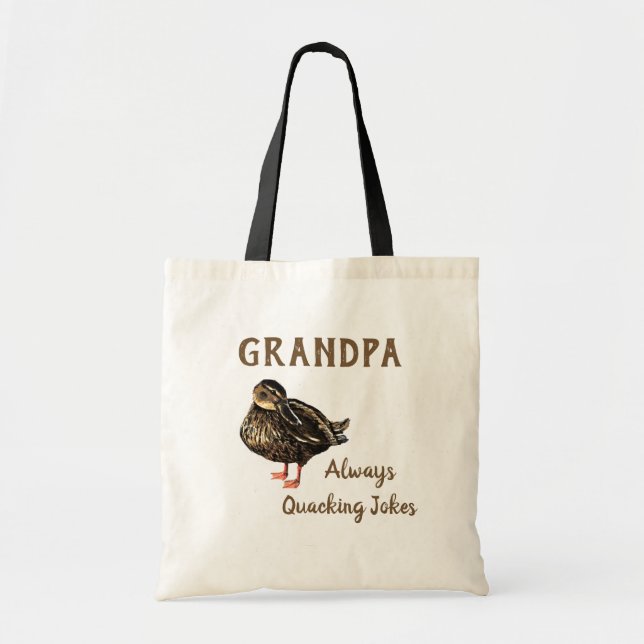 Duck Tote Bag (Front)