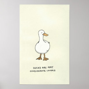 duck trivia poster