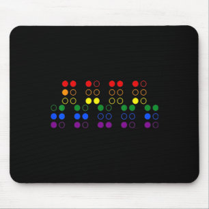 Duck Trump - An Anti-trump Message Written In Brai Mouse Mat