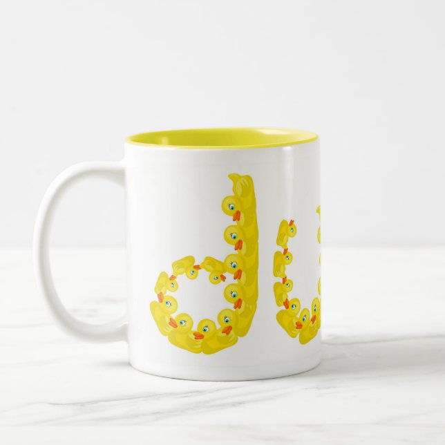 Duck Two-Tone Coffee Mug (Left)