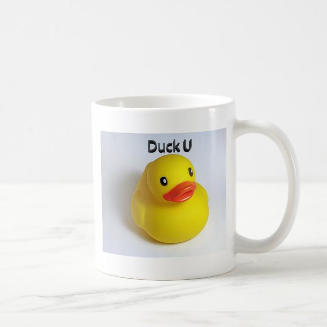 Duck U Coffee Mug (Right)