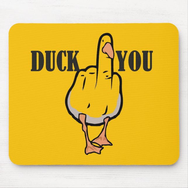 duck u mouse pad (Front)