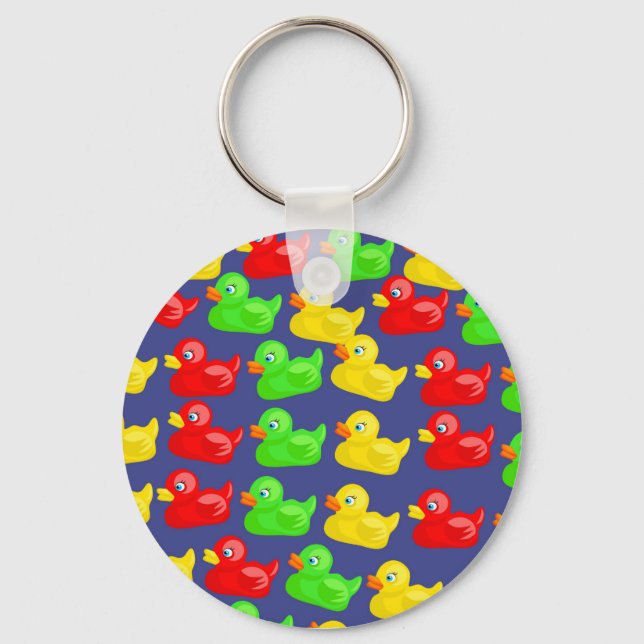 Duck Wallpaper Key Ring (Front)