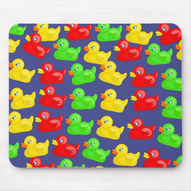 Duck Wallpaper Mouse Mat (Front)