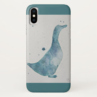 Duck Watercolor Painting Phone Case