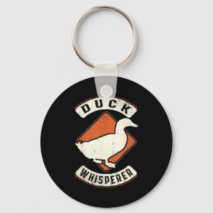 Duck Whisperer Vintage Clic Retro Animal Love  Key Ring