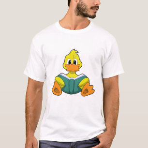 Duck with Book T-Shirt
