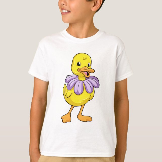 Duck with Daisy T-Shirt (Front)