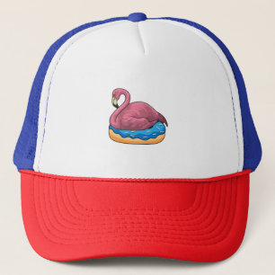 Duck with Donut Trucker Hat