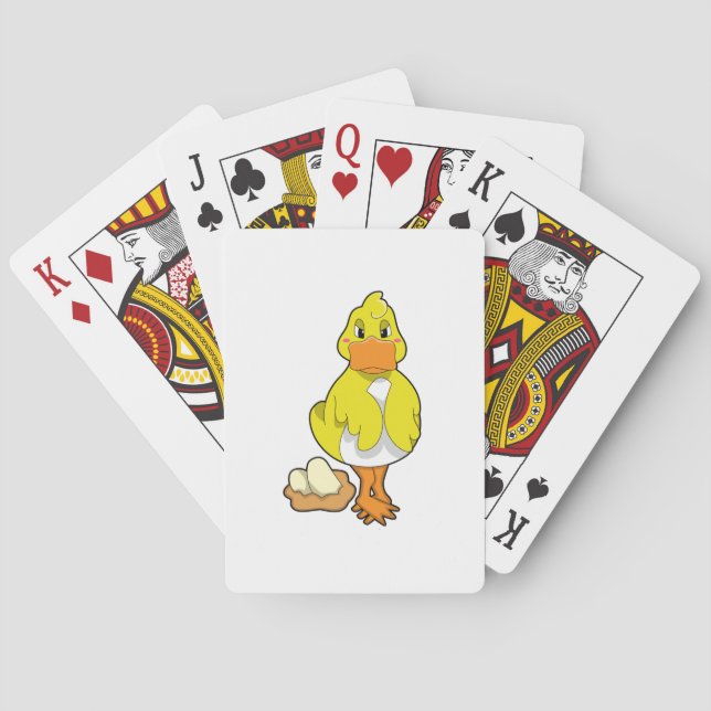 Duck with Eggs Playing Cards (Back)