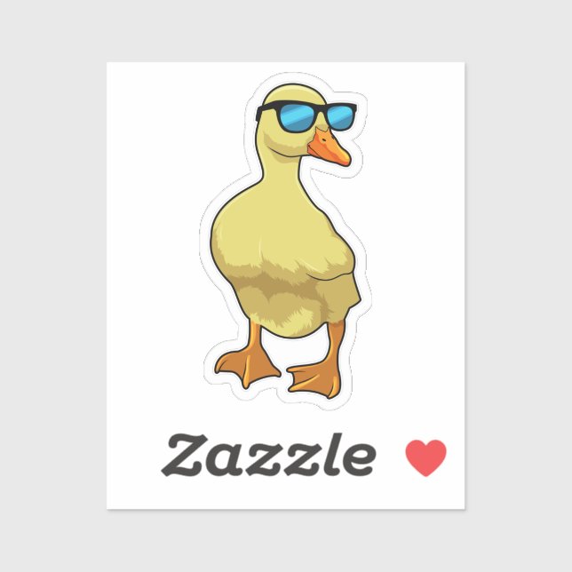 Duck with Sunglasses (Sheet)